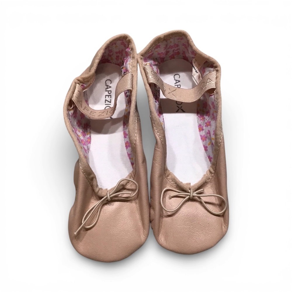 Capezio Daisy Ballet Shoe Child - 205C Full Sole Ballet Shoes - Size 12 1/2 W - Picture 3 of 9
